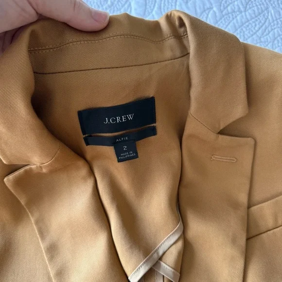 J. Crew - Alfie Blazer in Gramercy Twill - Light Cappuccino